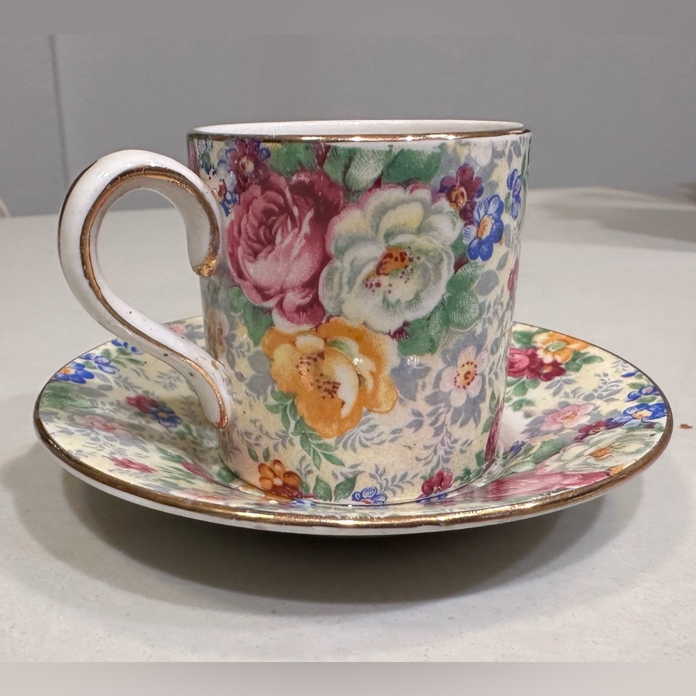 Lord Nelson Porcelain Demitasse Cup and Saucer